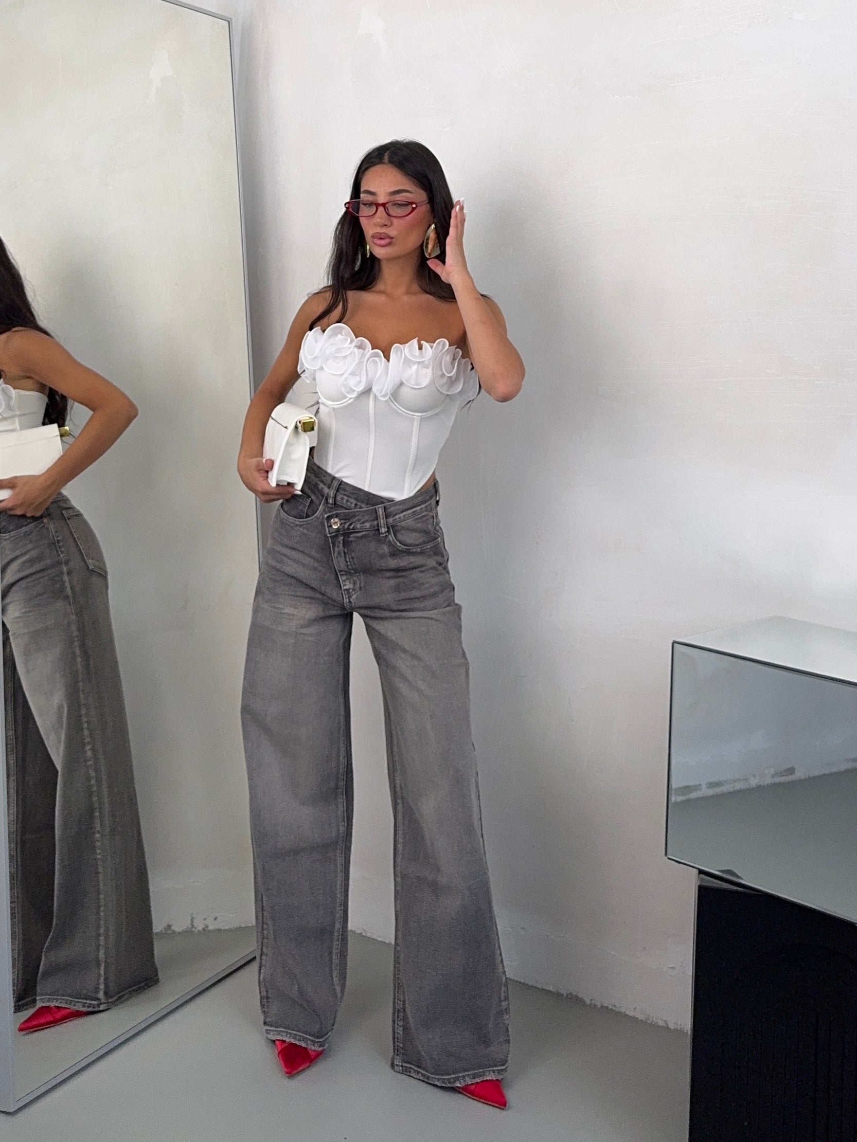 JEANS GREY