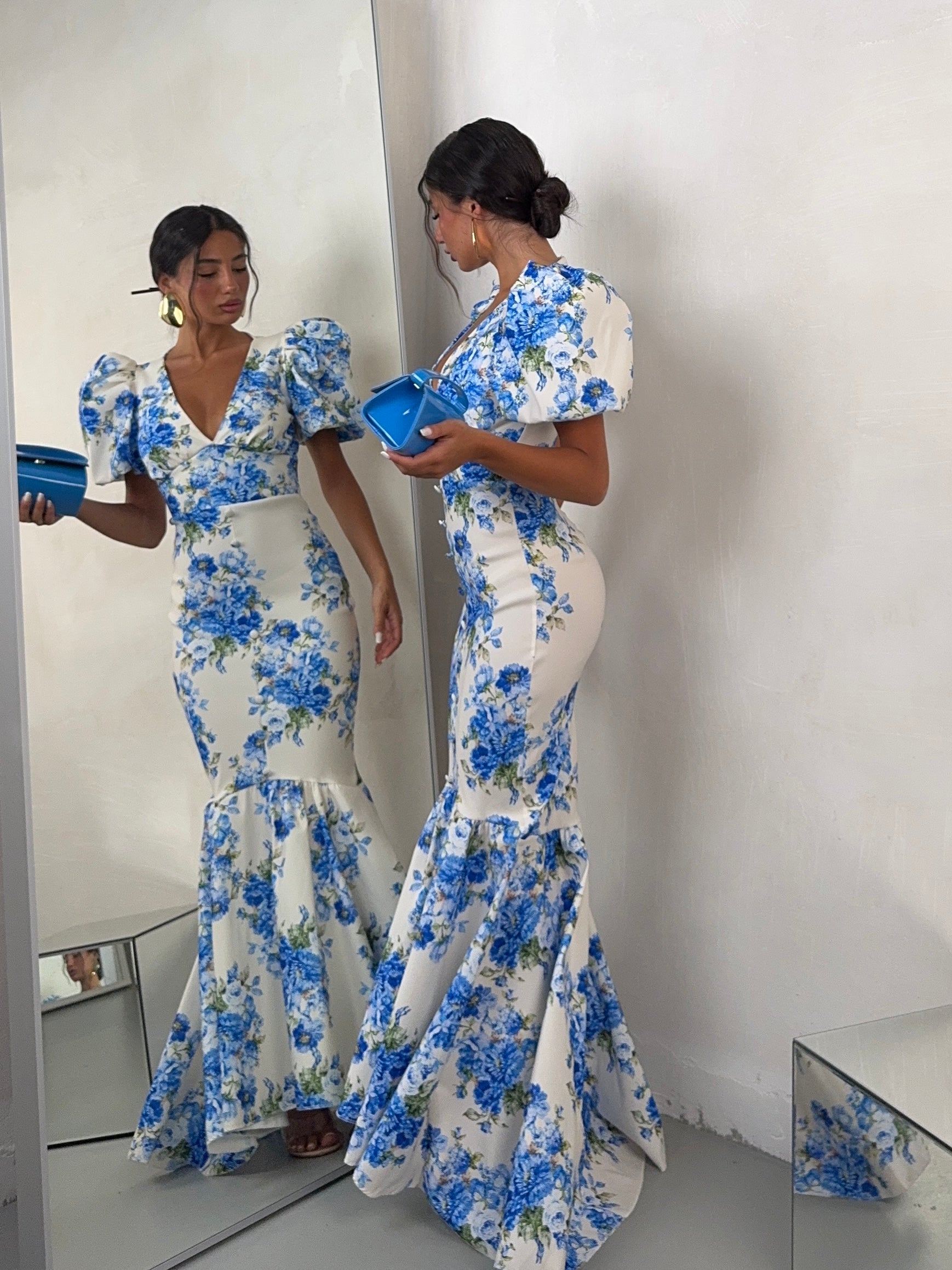 DRESS ELISA AZZURRO