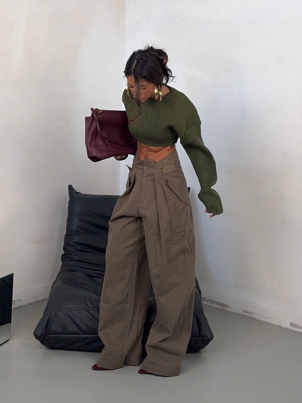 PANTS STRAP KHAKI