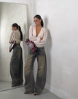 JEANS DOUBLE LOOPS