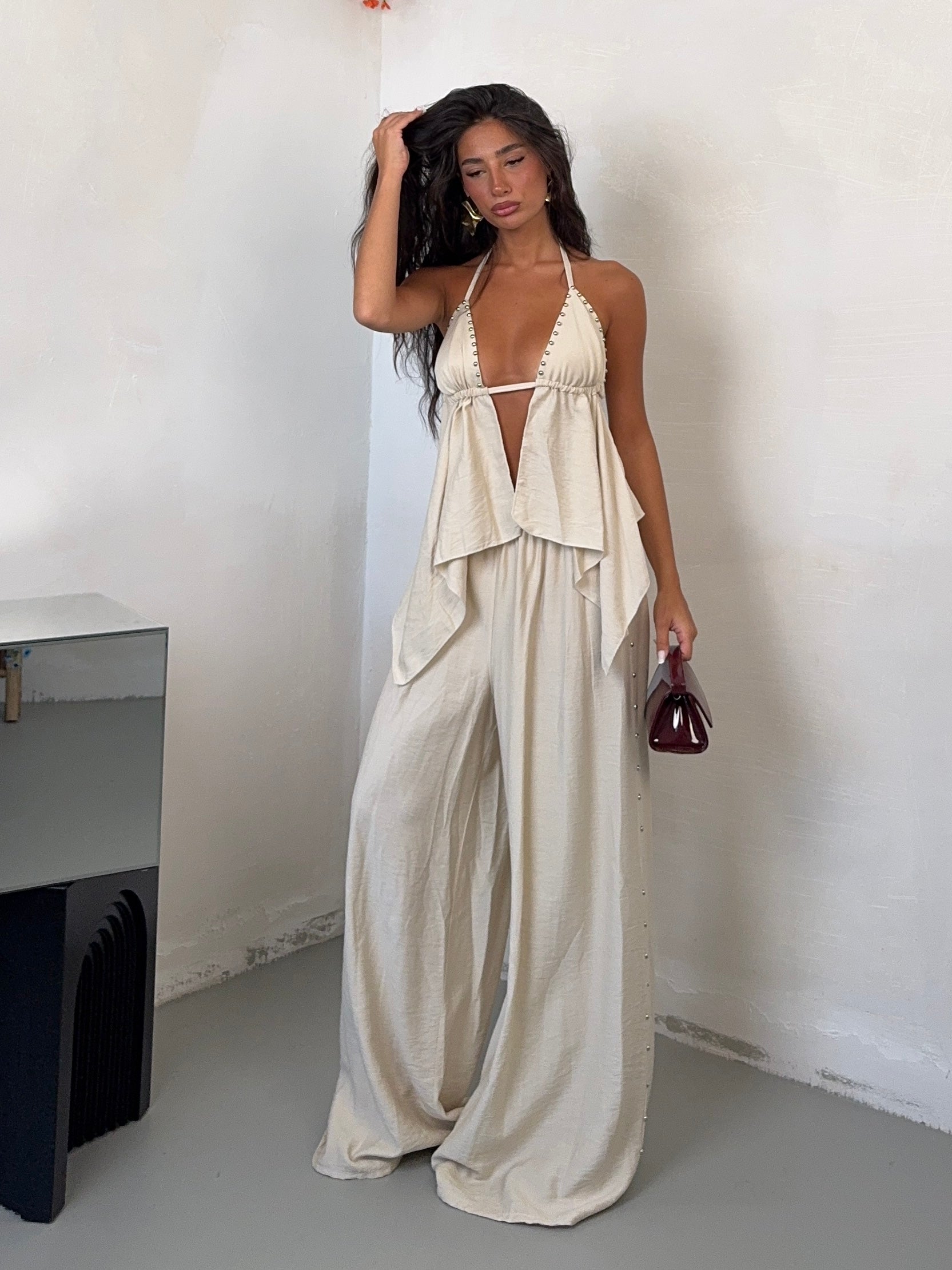 COORD BORCHIA LONG BEIGE
