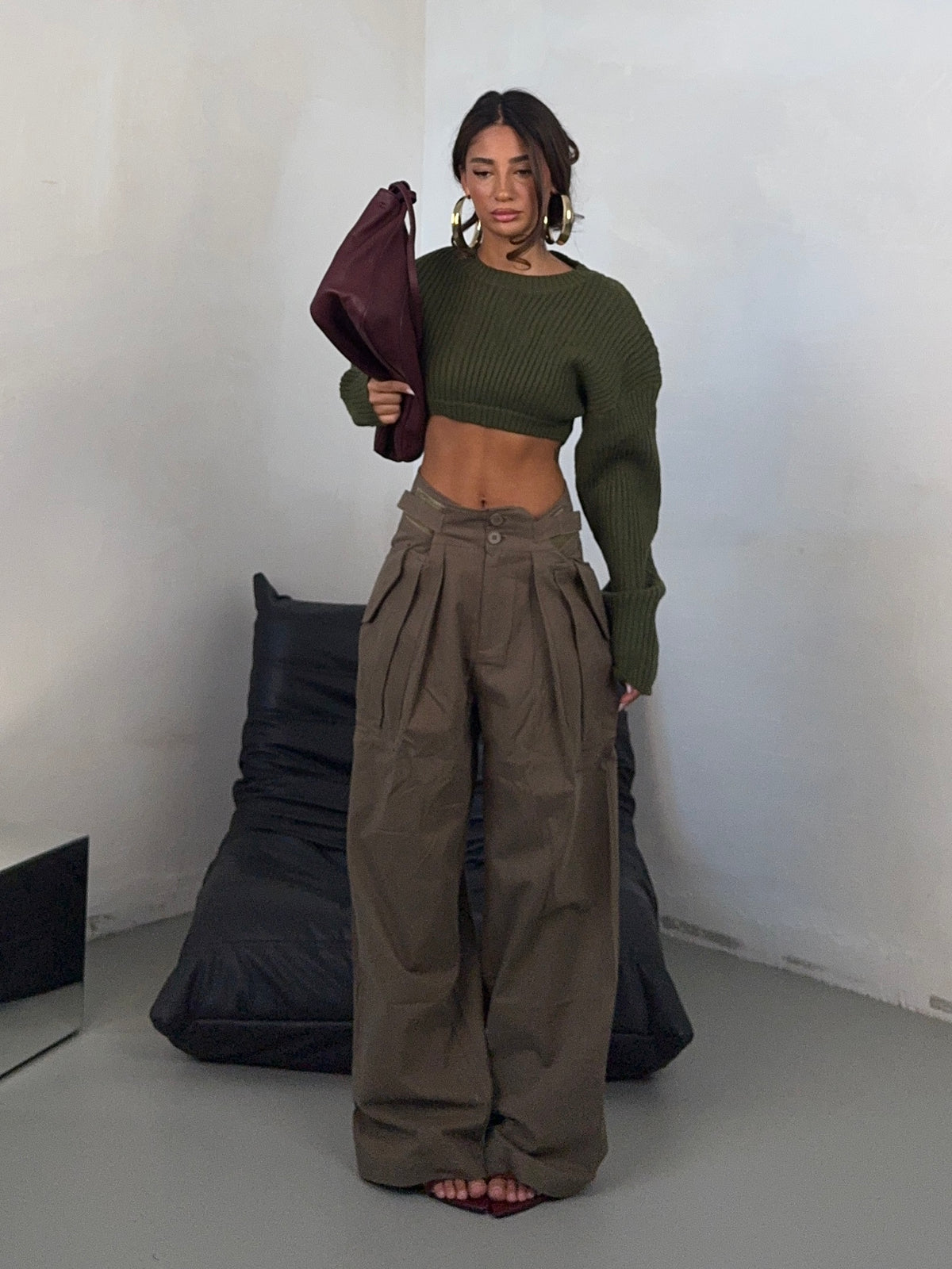 PANTS STRAP KHAKI