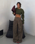 PANTS STRAP KHAKI