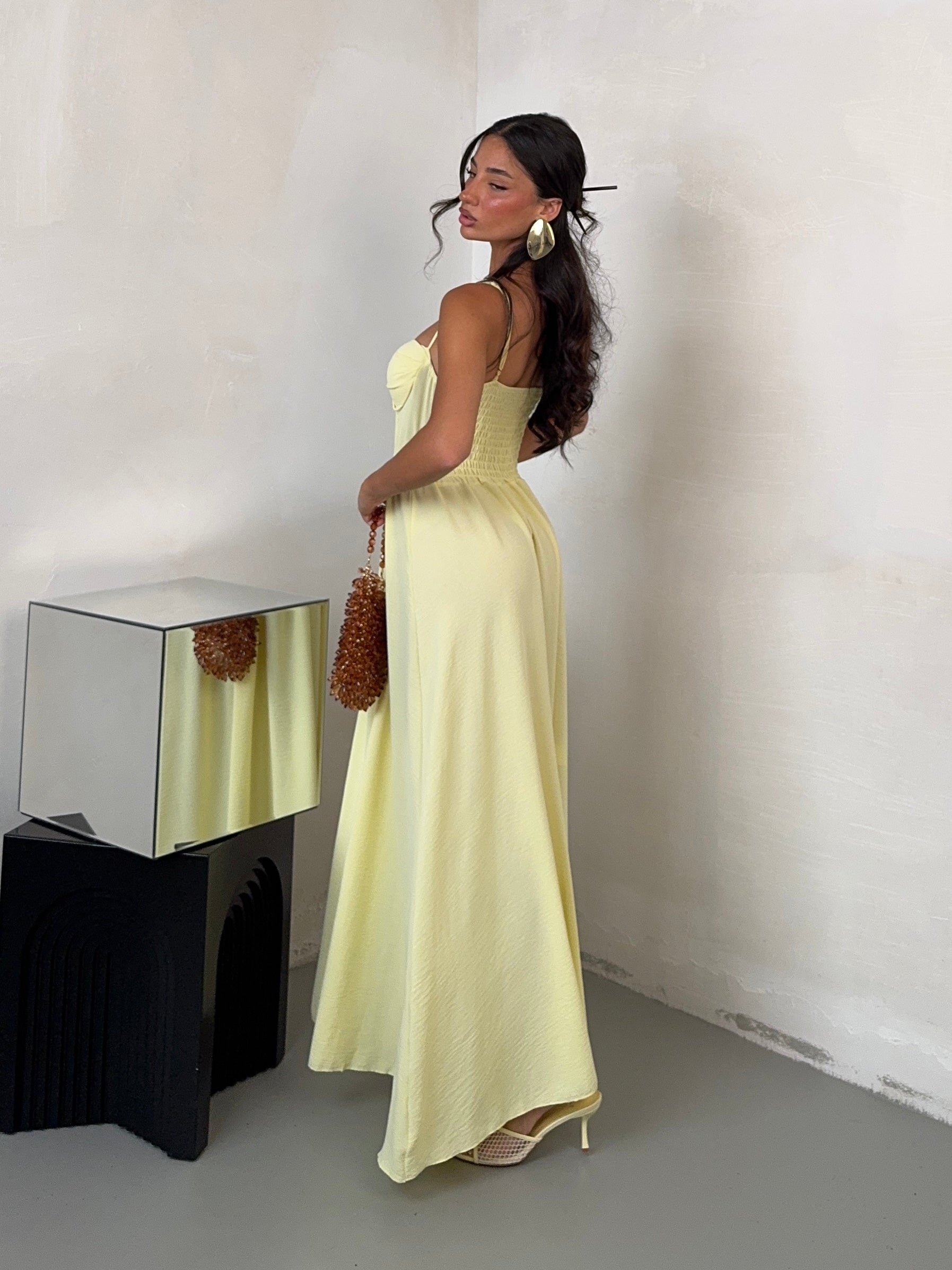 DRESS PROVIDENCIA GIALLO