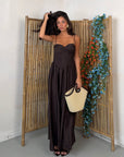 DRESS PROVIDENCIA MARRONE