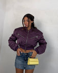 JACKET SILKED VIOLA