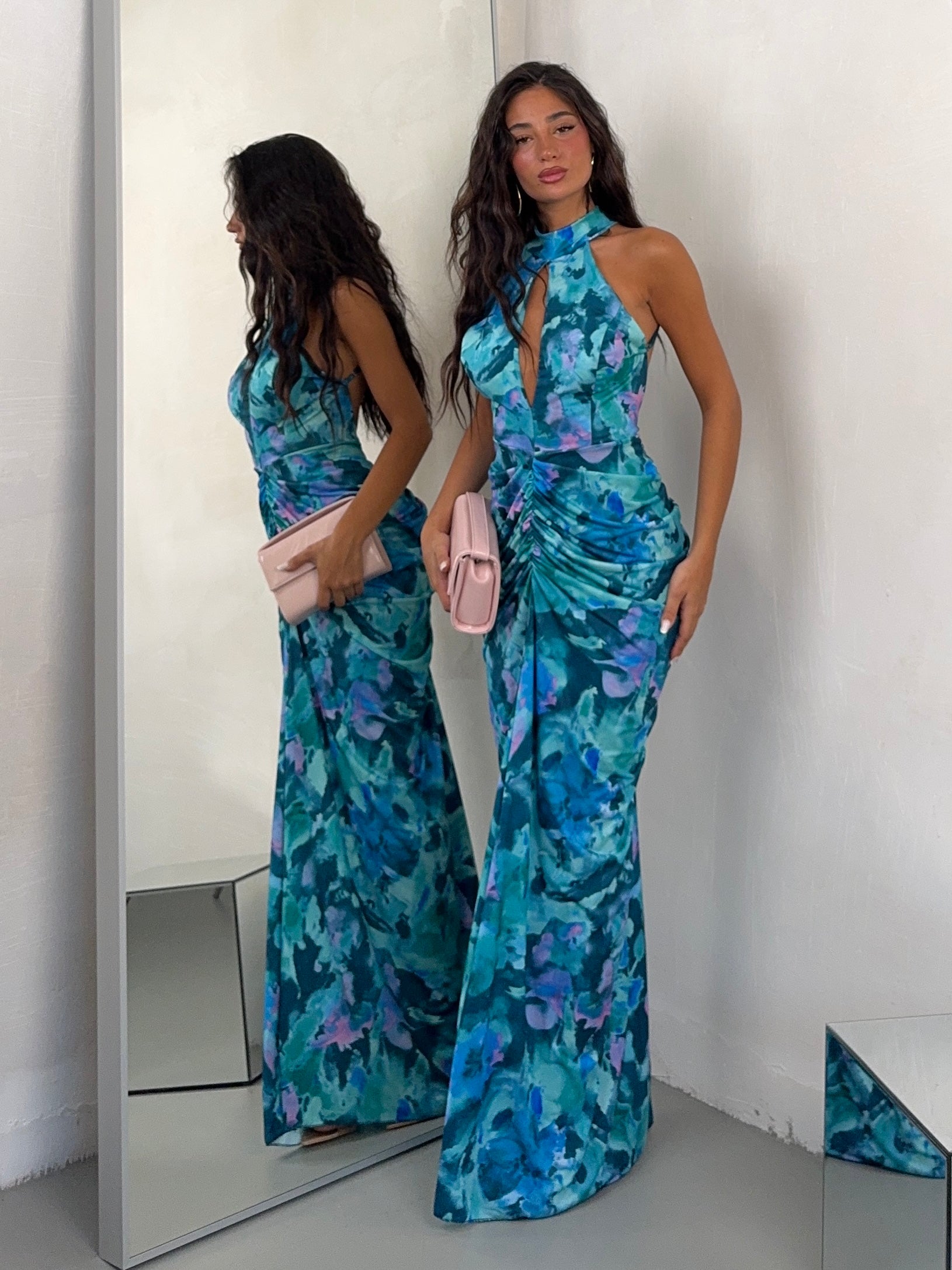 DRESS MUSA AZZURRO