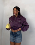 JACKET SILKED VIOLA