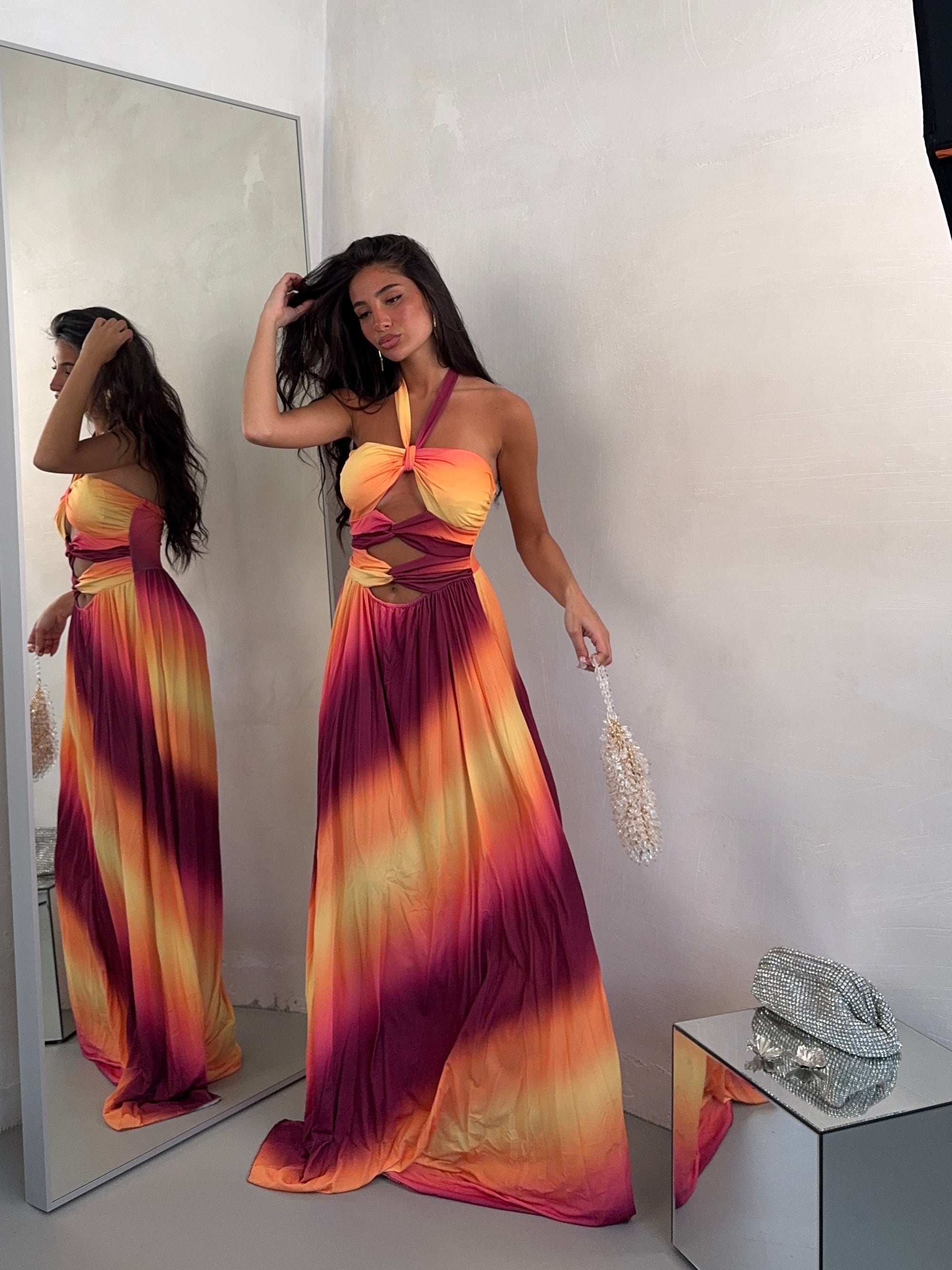 DRESS GIACARTA GIALLO