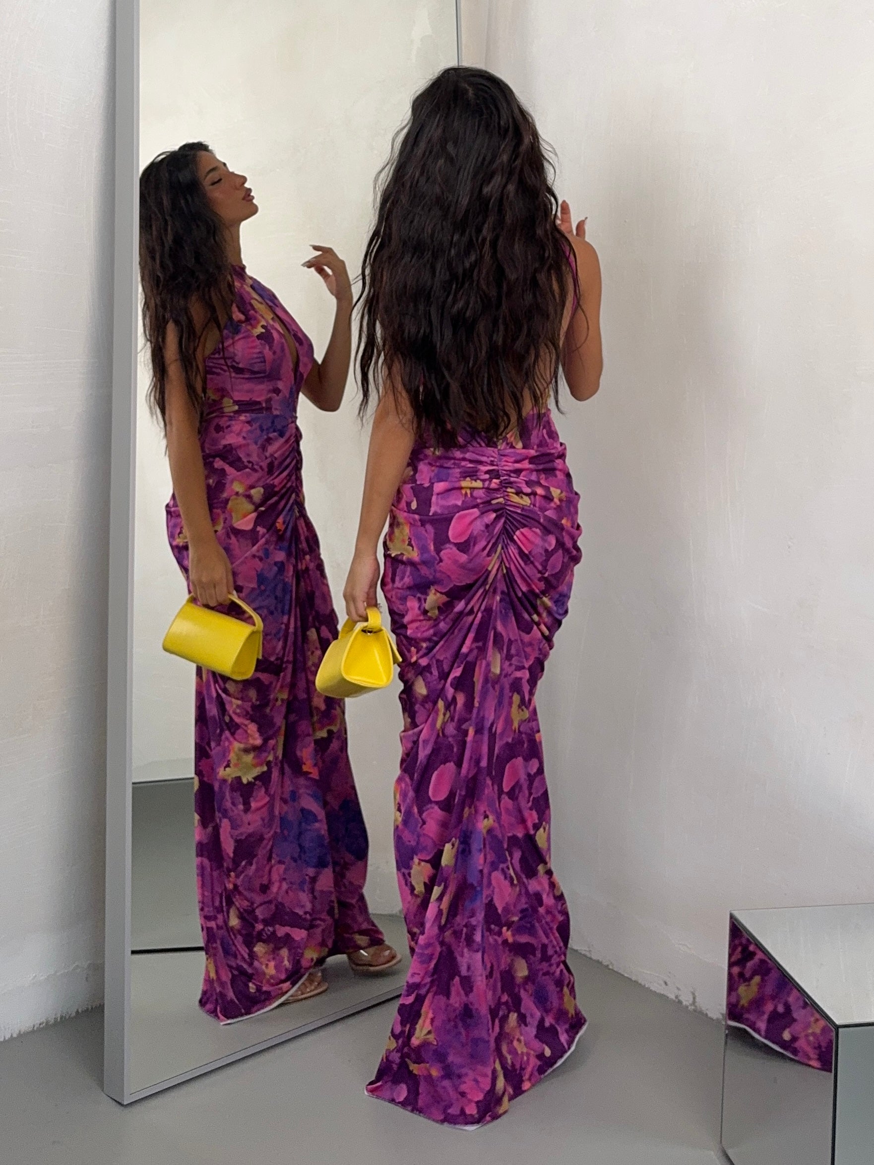 DRESS MUSA VIOLA