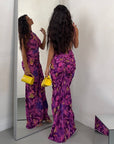 DRESS MUSA VIOLA