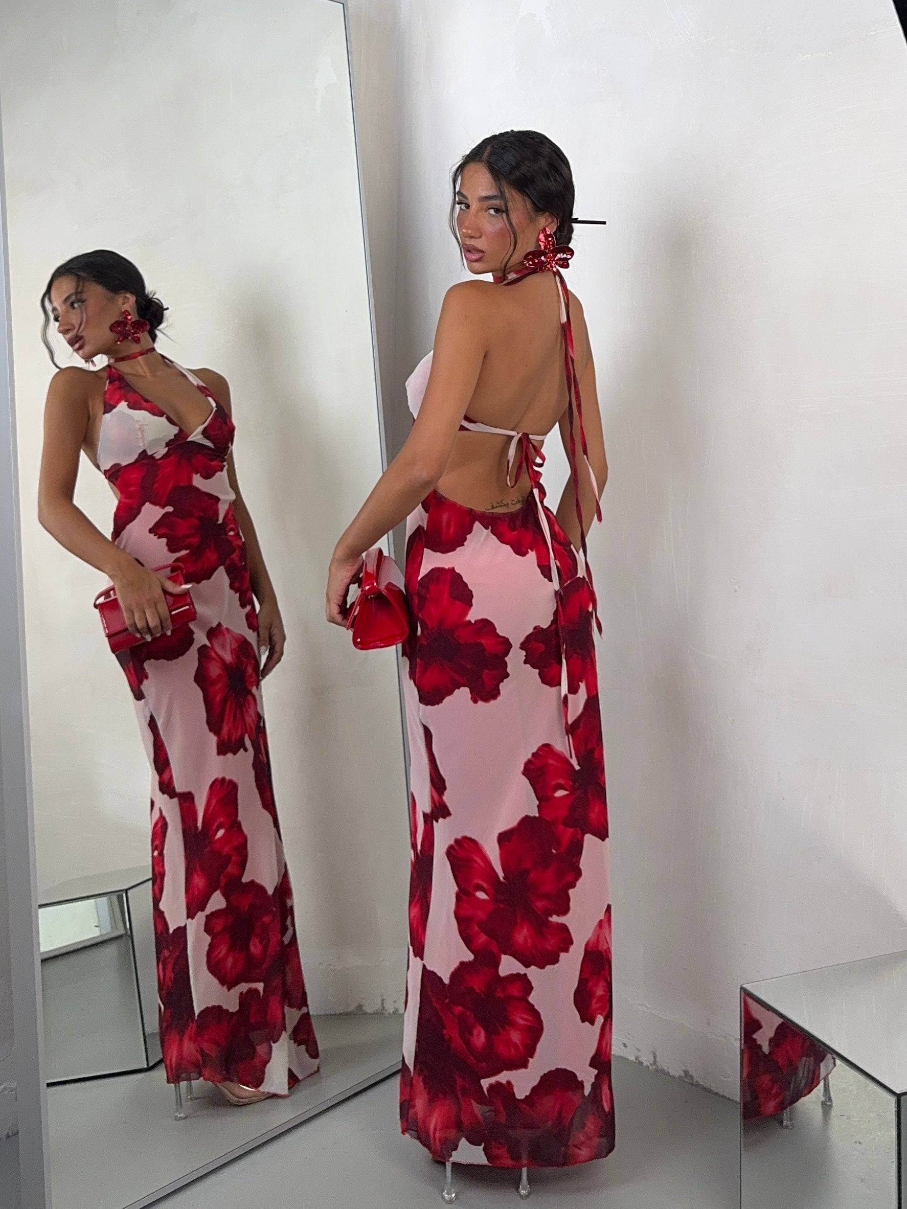 DRESS PETUNIA ROSSO