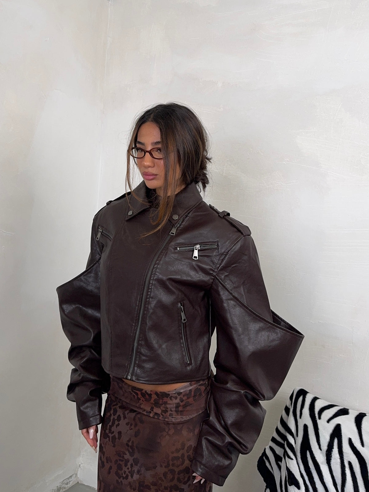 JACKET HUNTER MARRONE