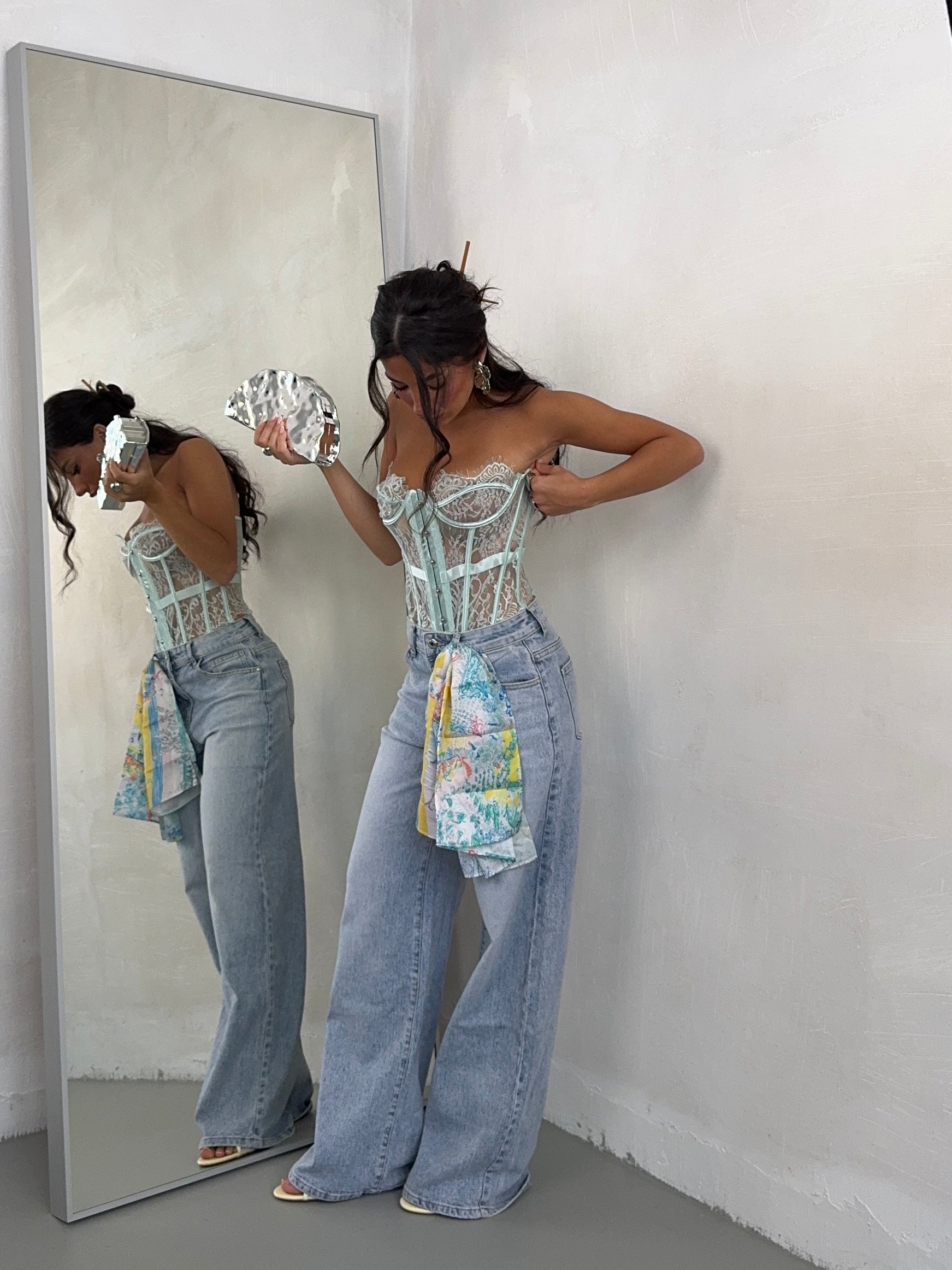 JEANS FOULARD