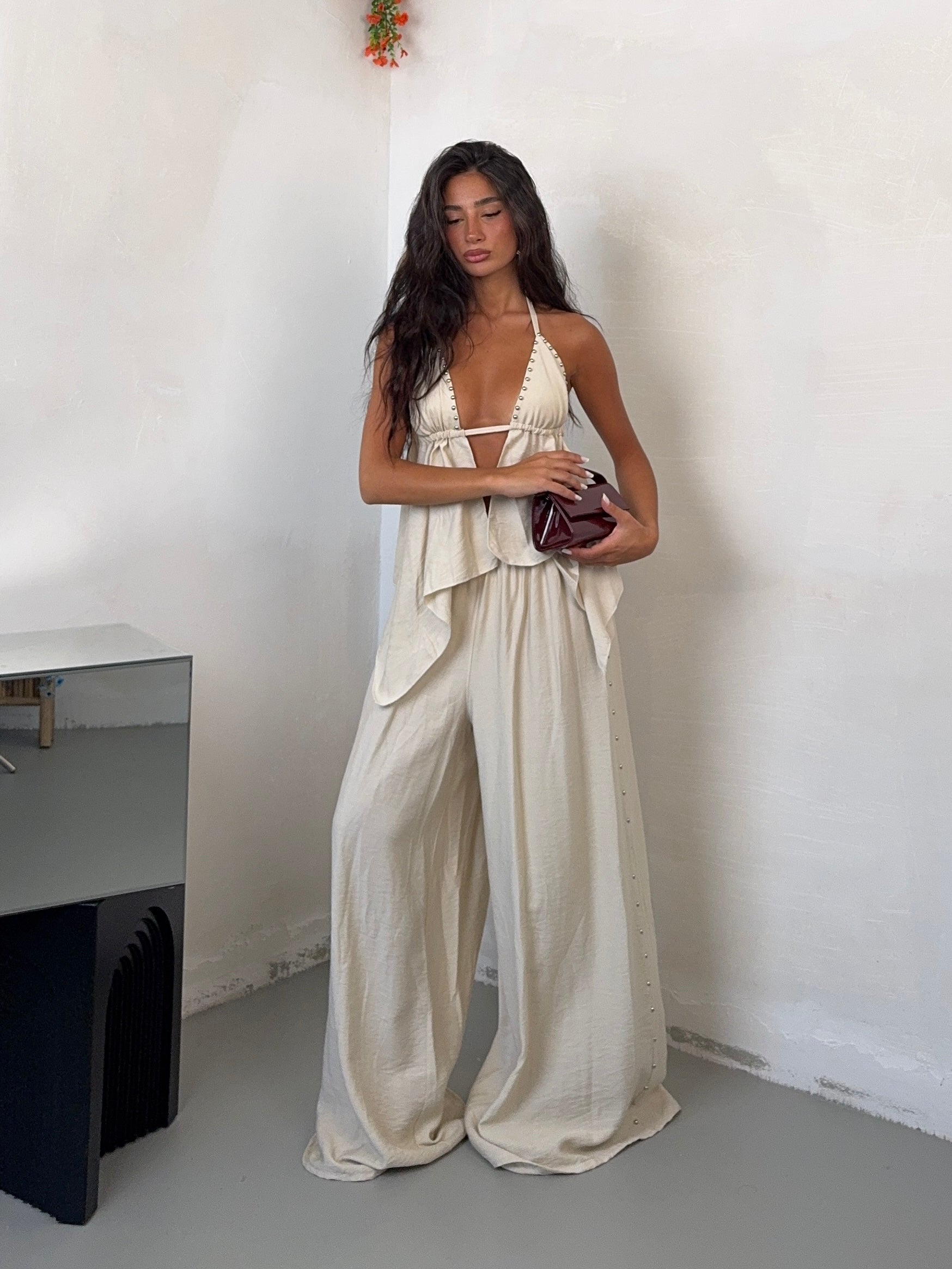 COORD BORCHIA LONG BEIGE