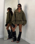 JACKET SAGE OVER
