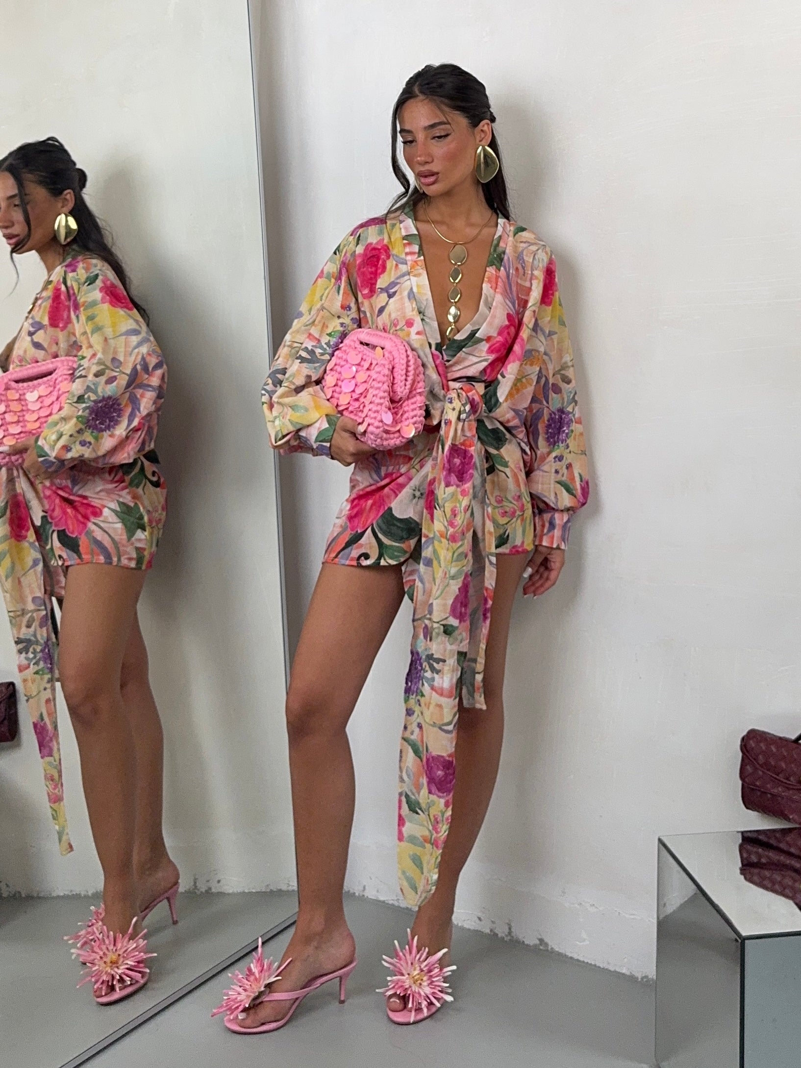 DRESS PORTOFINO FLOWER