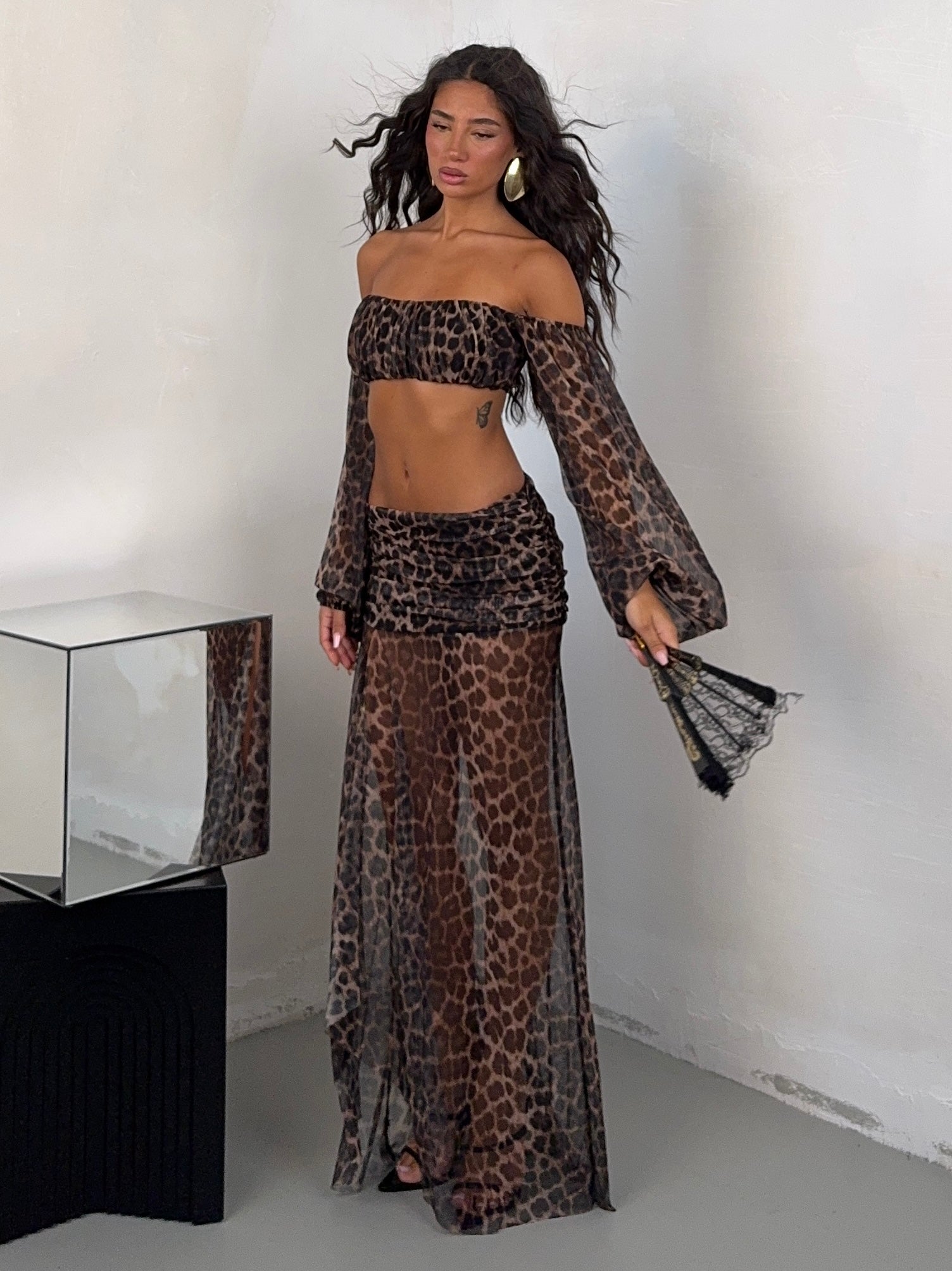 COORD DOMINA ANIMALIER