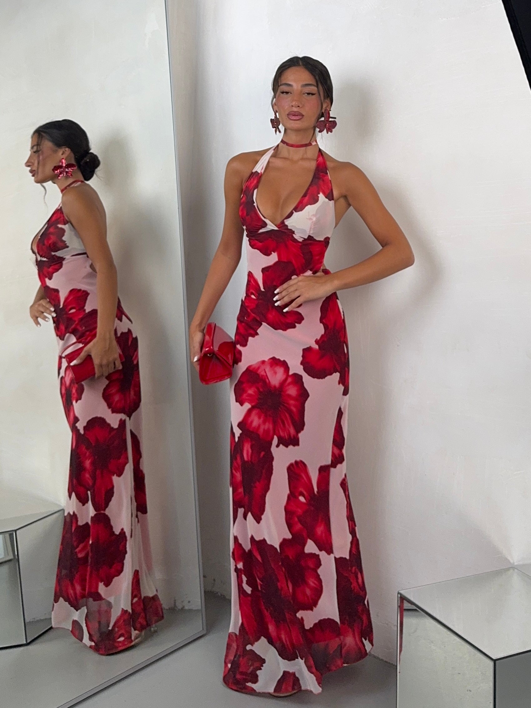 DRESS PETUNIA ROSSO