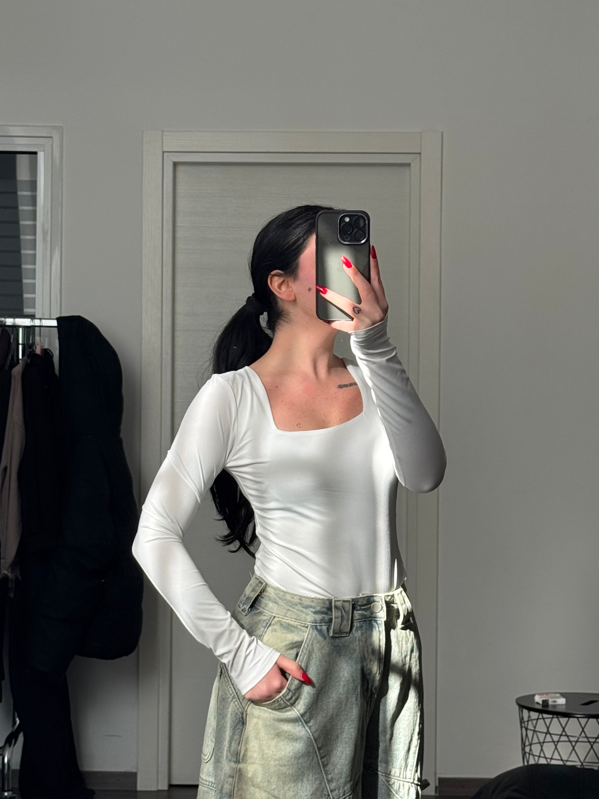 Body MODELLANTE scollo quadrato