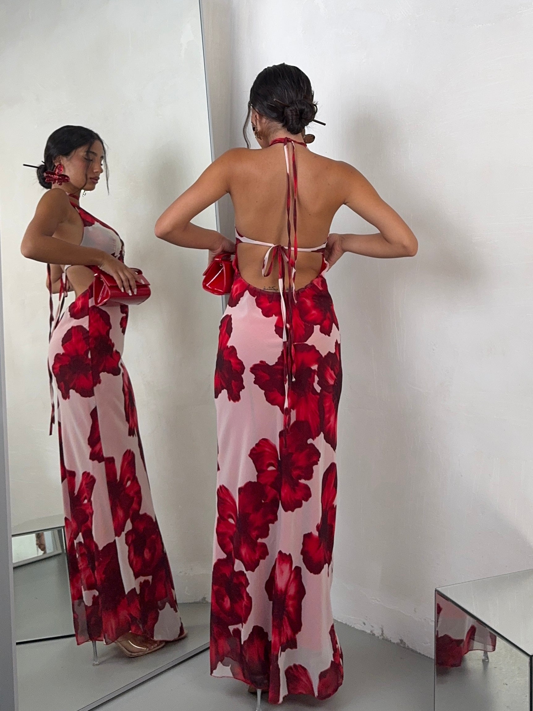 DRESS PETUNIA ROSSO