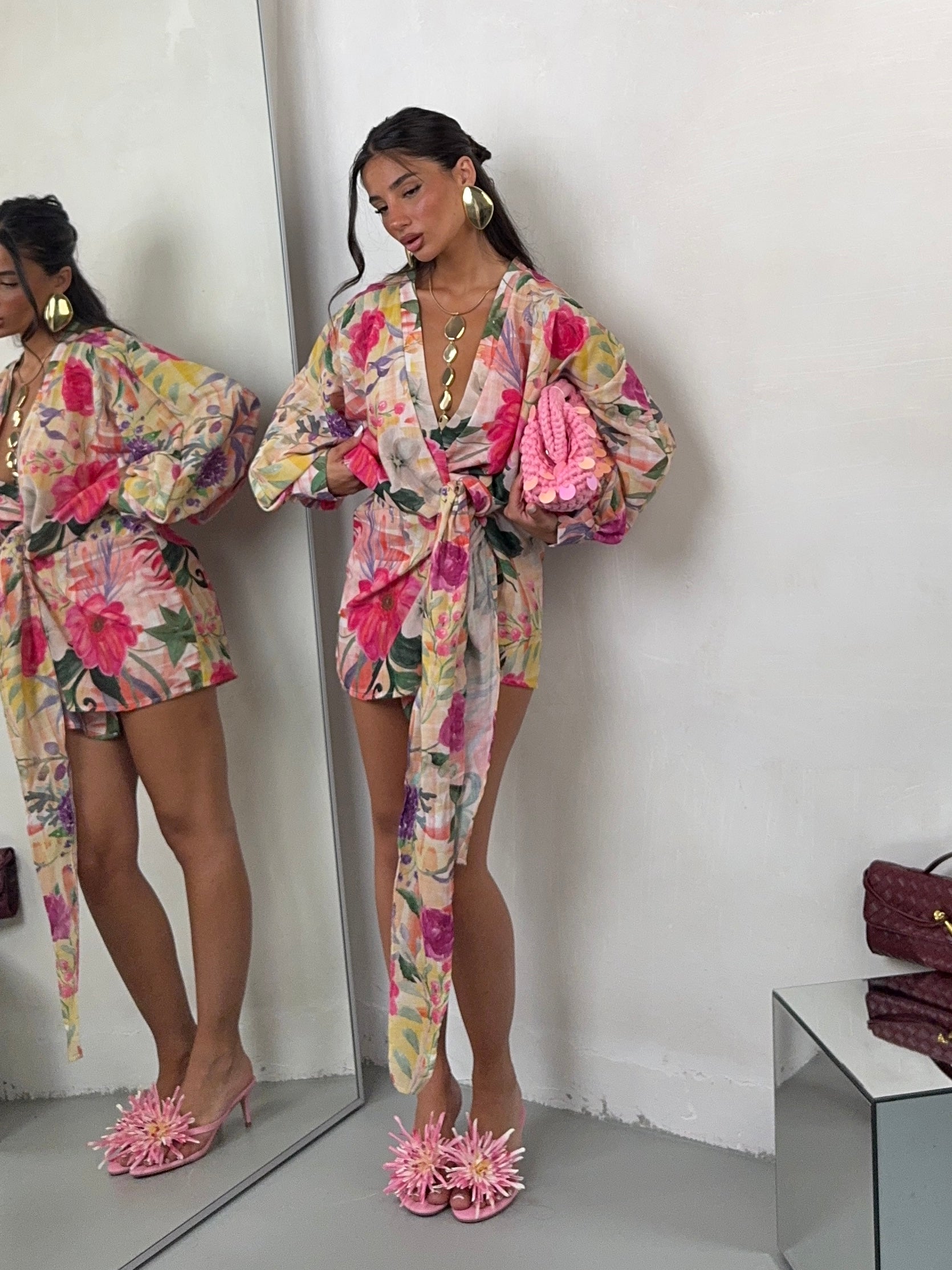 DRESS PORTOFINO FLOWER