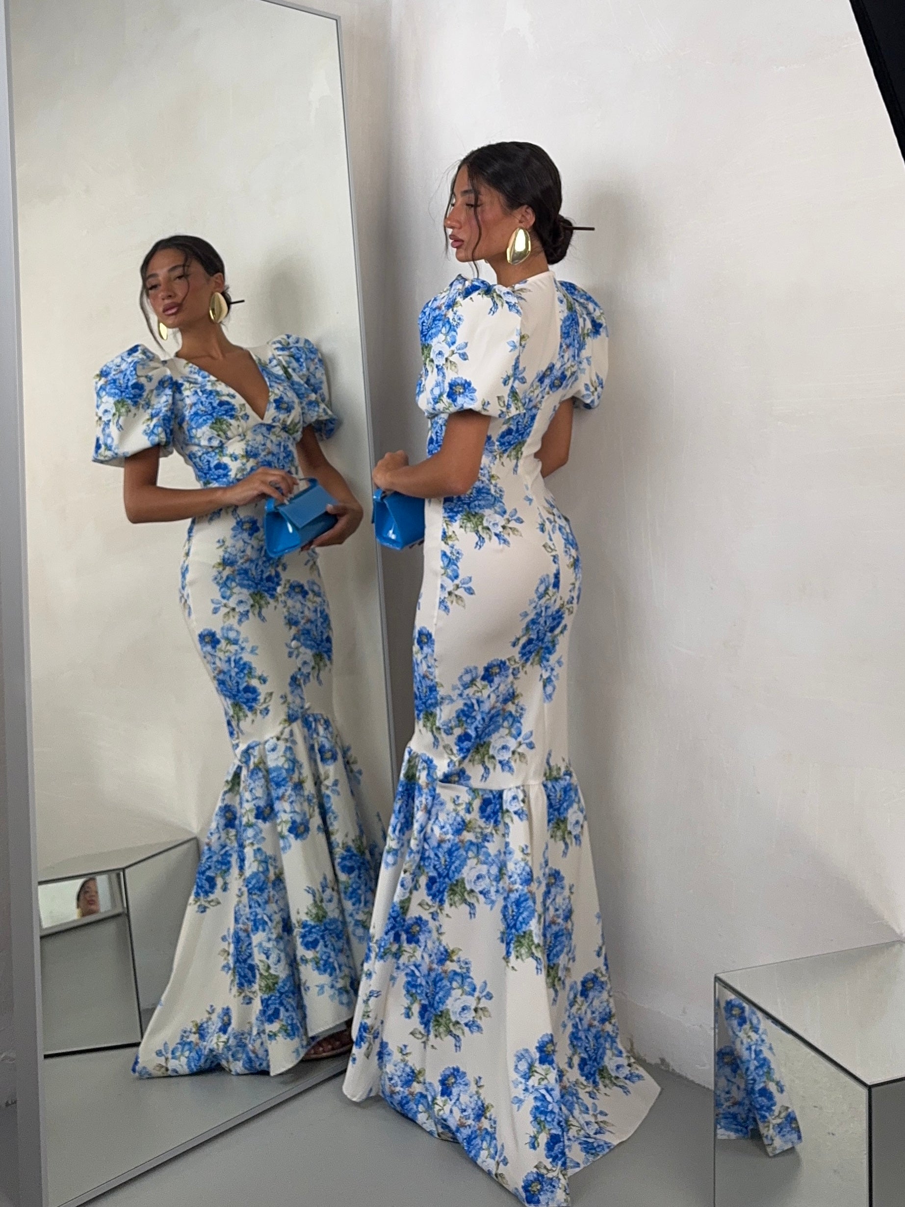 DRESS ELISA AZZURRO