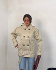 TRENCH APRICOT BEIGE