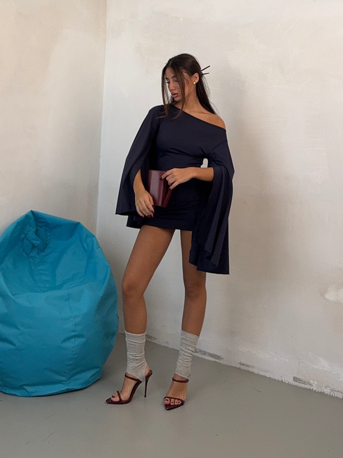 MINIDRESS MIDNIGHT BLUE