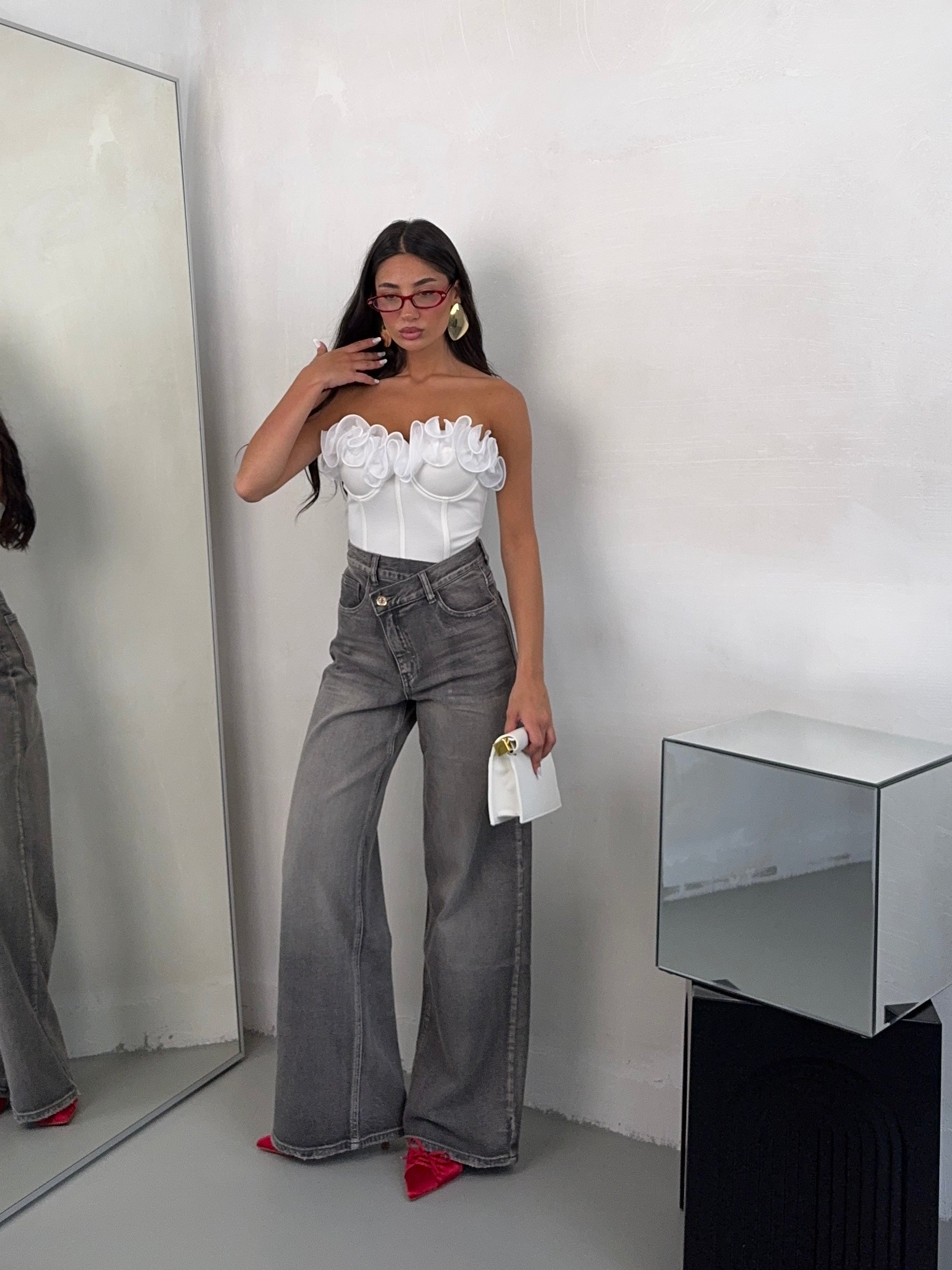 JEANS GREY