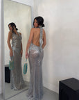 DRESS COCO GRIGIO
