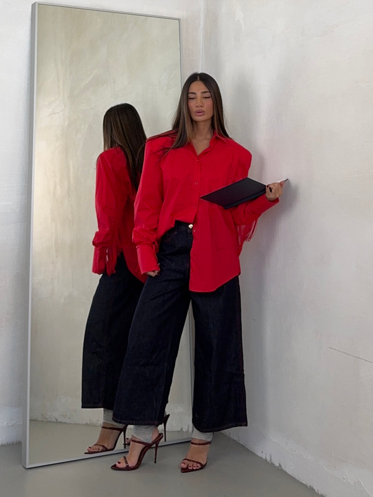 CAMICIA JESSIE ROSSA