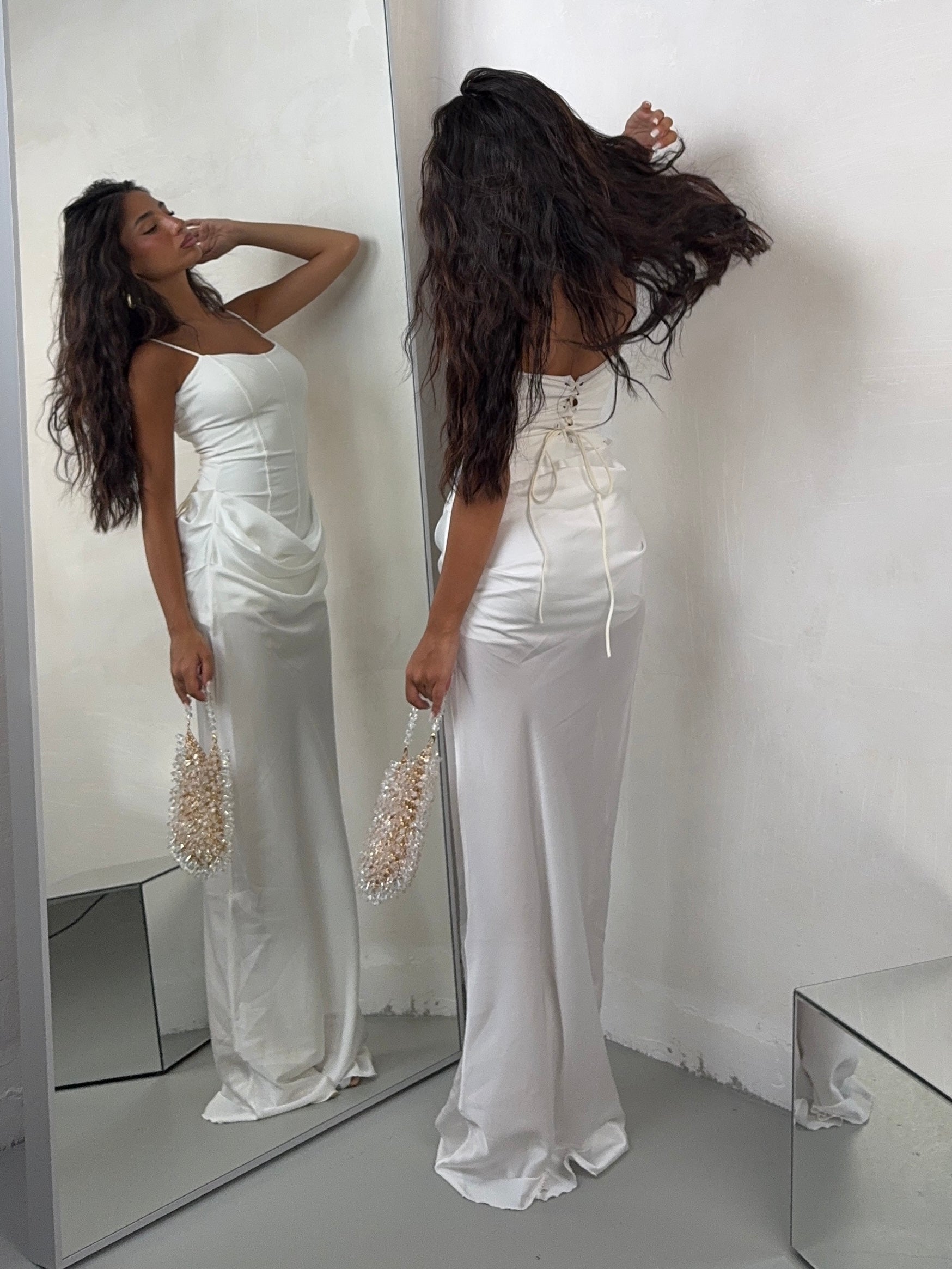 DRESS STAUTE BIANCO