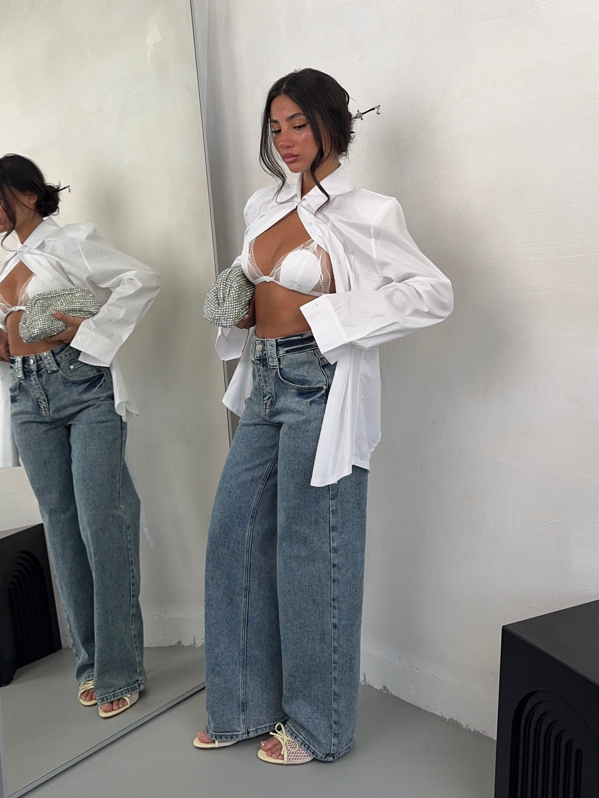JEANS STRASS