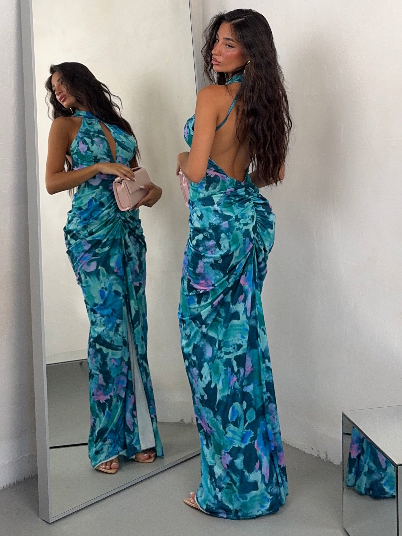 DRESS MUSA AZZURRO