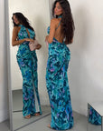 DRESS MUSA AZZURRO