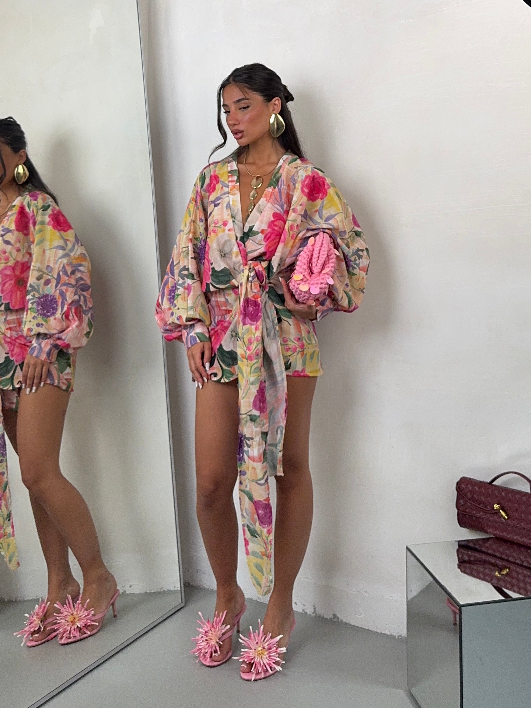 DRESS PORTOFINO FLOWER