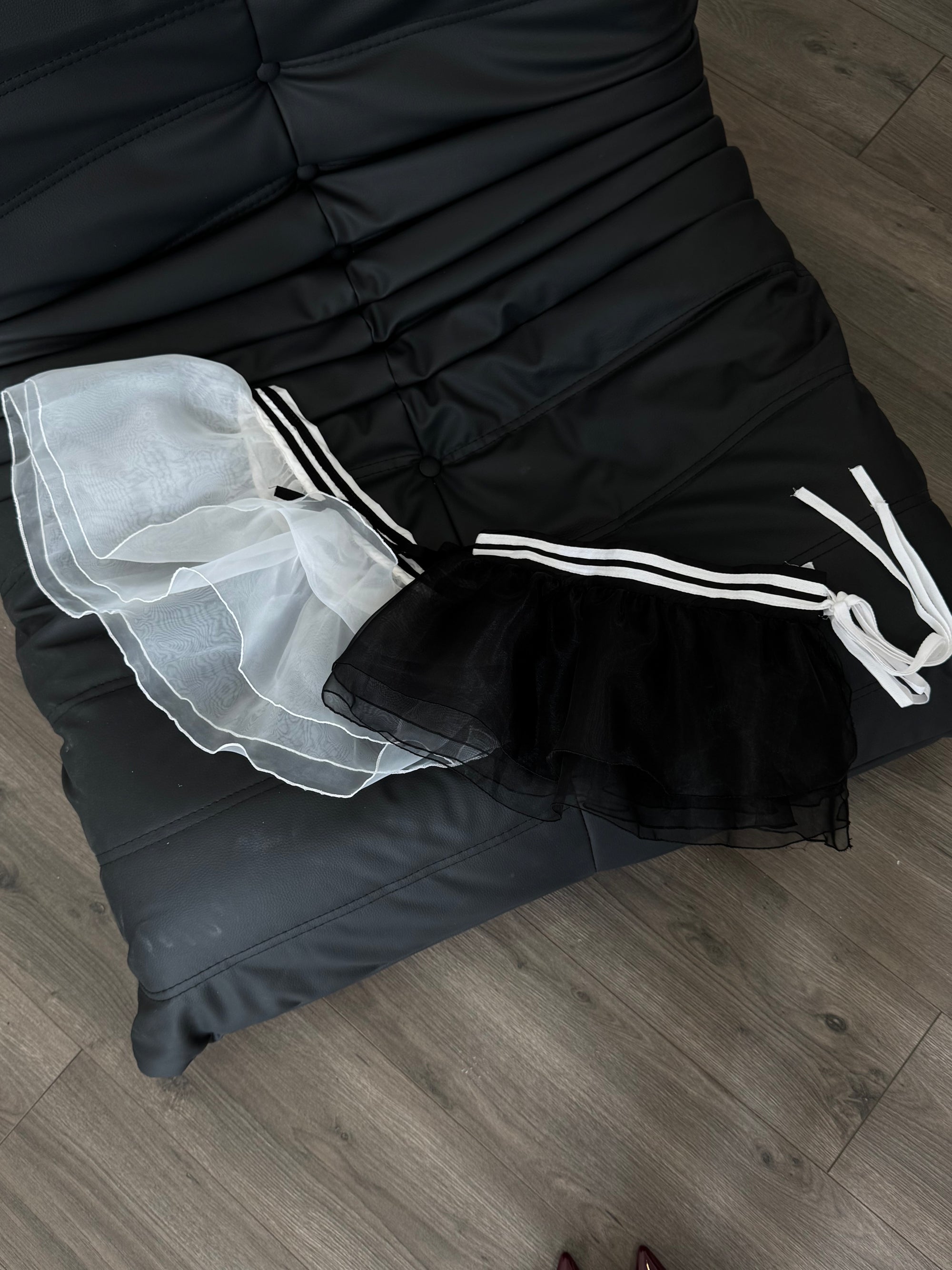 skirt/accessorio TRANSPARENCIES