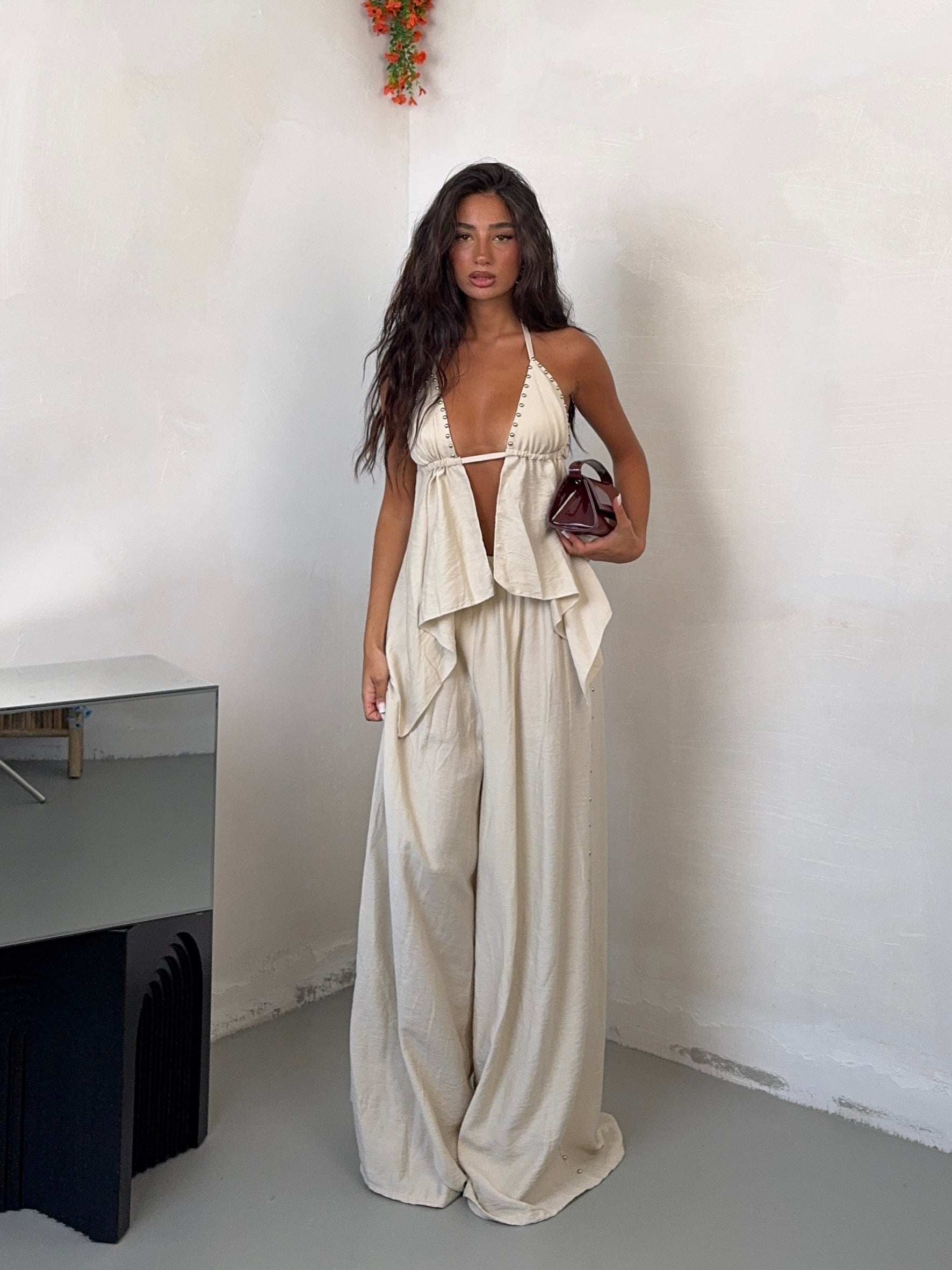 COORD BORCHIA LONG BEIGE