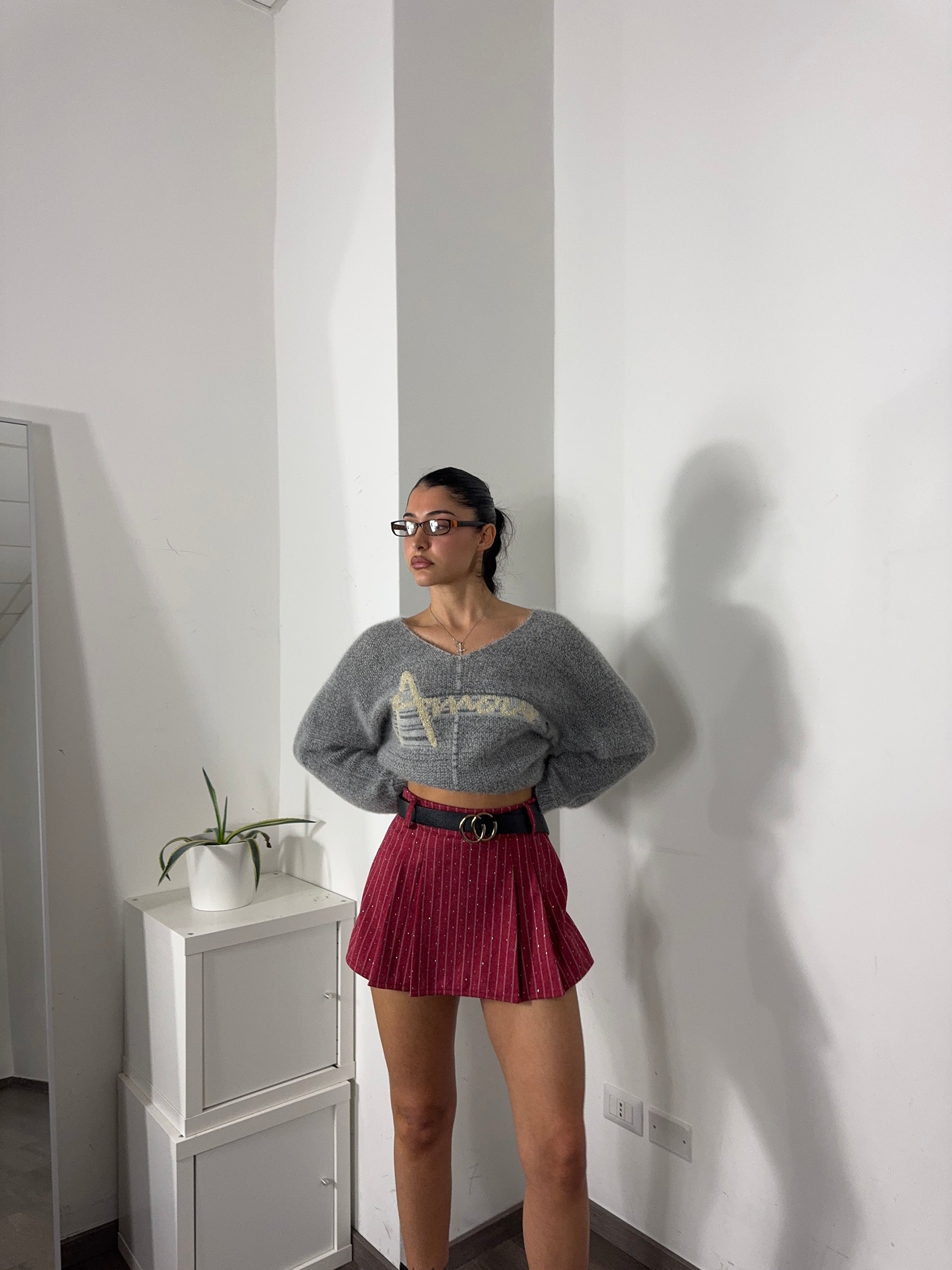 Skirt/Short Star red