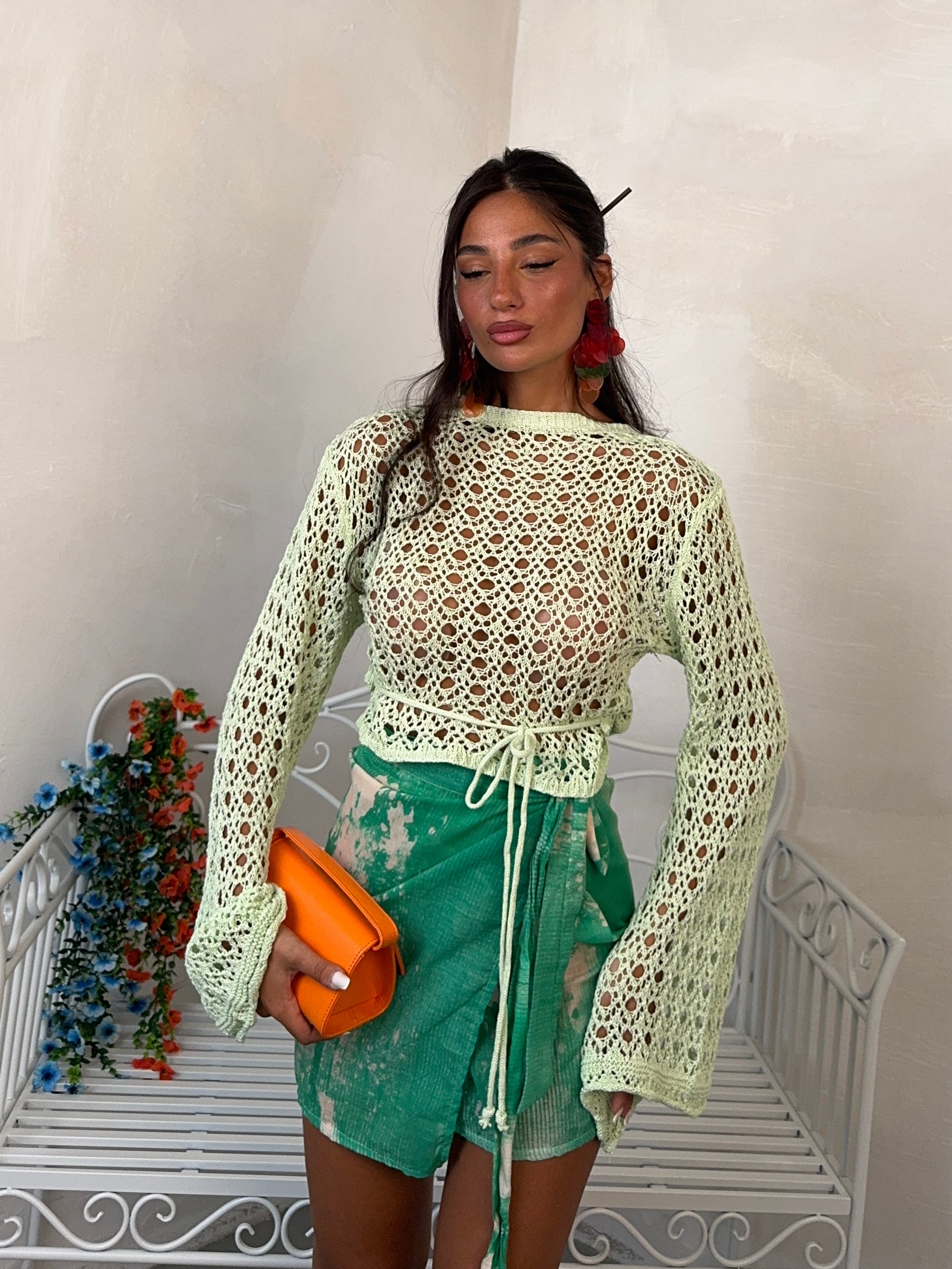 CARDIGAN INCROCIATINA