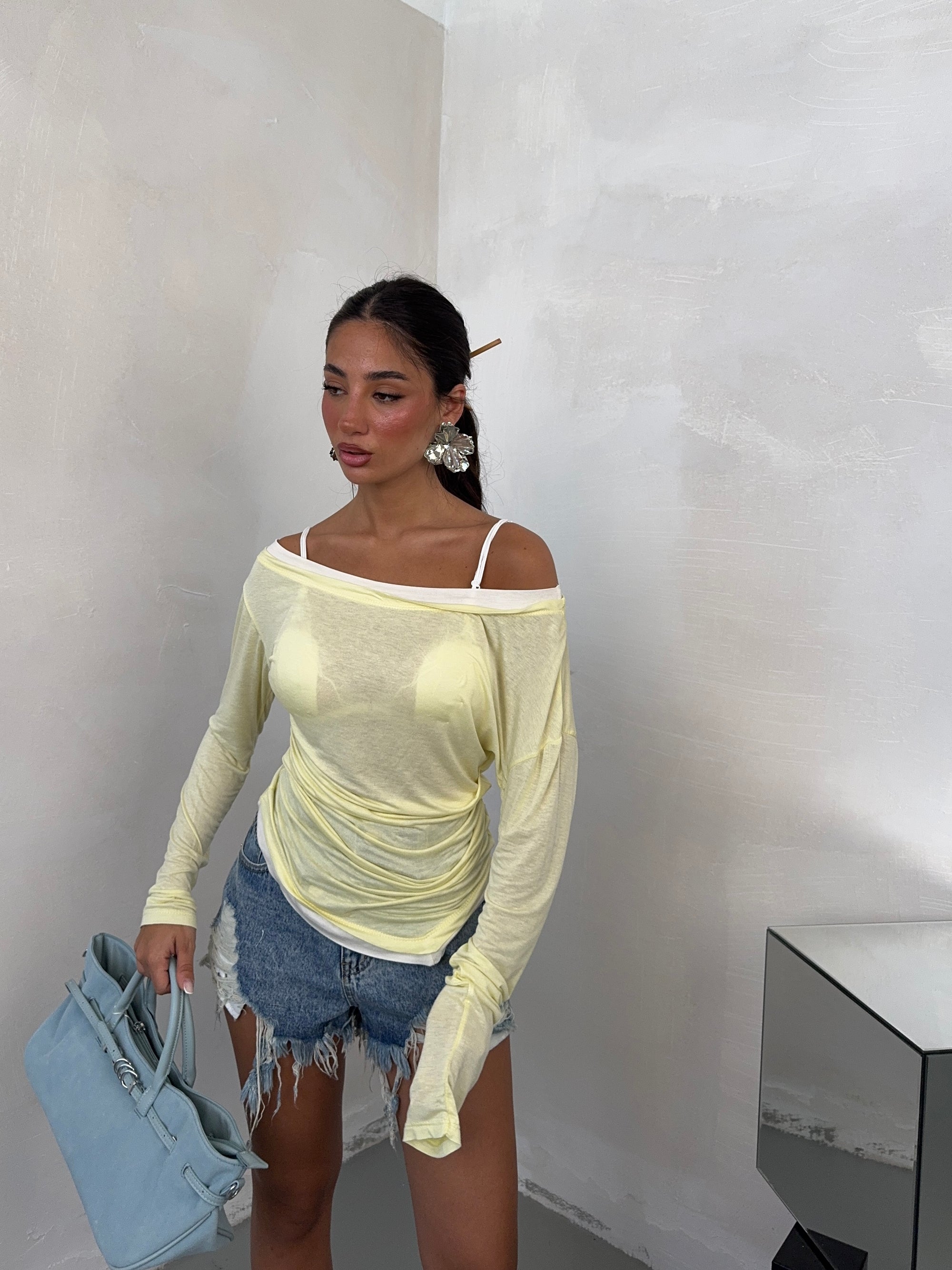 MAGLIA EVER GIALLA