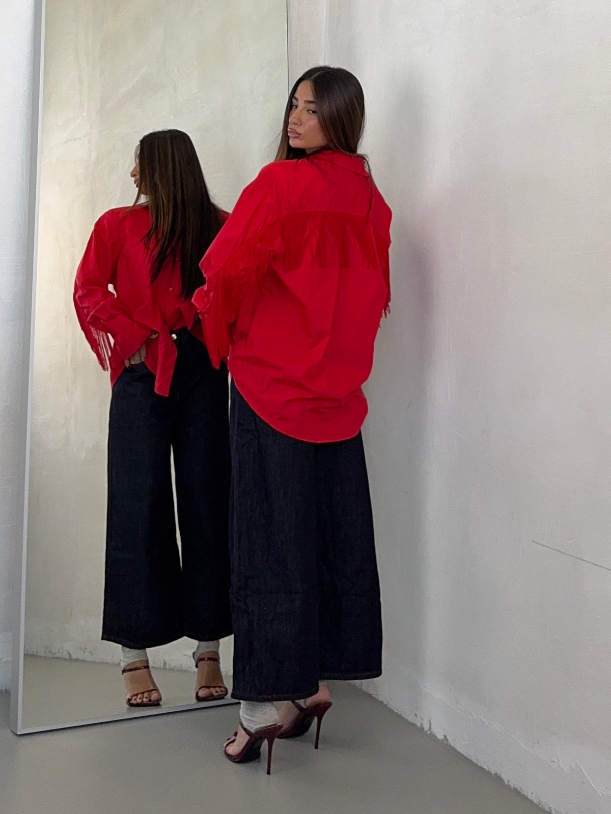 CAMICIA JESSIE ROSSA