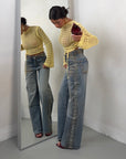 JEANS STRASS