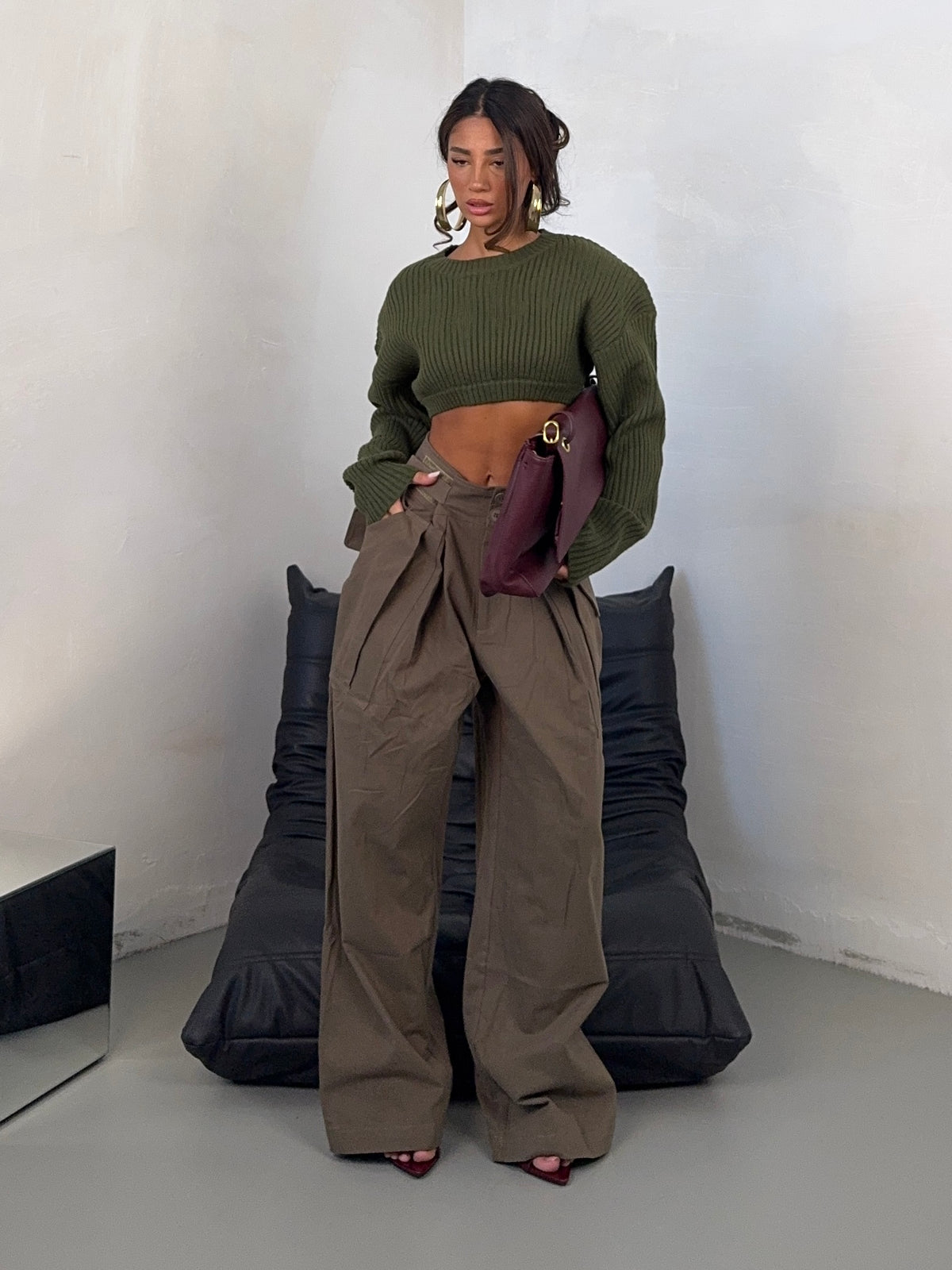 PANTS STRAP KHAKI