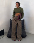 PANTS STRAP KHAKI