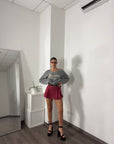 Skirt/Short Star red
