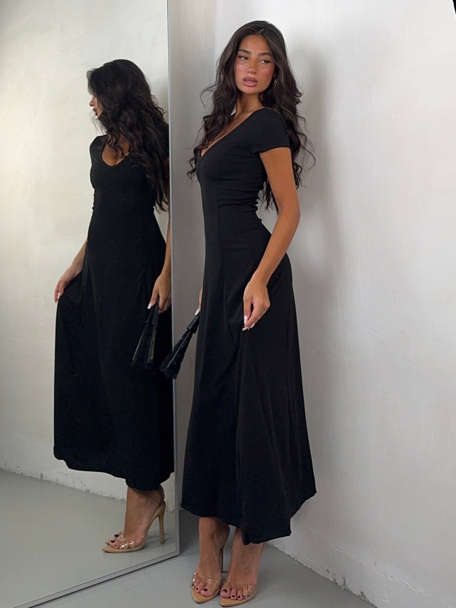 DRESS COSTINA NOIR