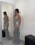 DRESS COCO GRIGIO