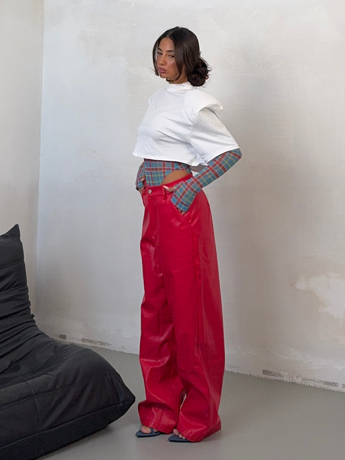 PANTS BENDER ROSSO